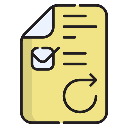 Refund finance cashback return icon