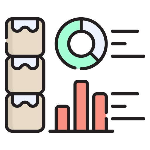 Sale report marketing commerce and shopping report icon