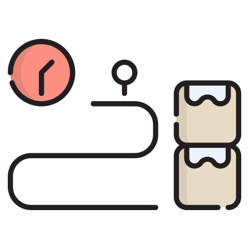 Shipment marketing courier business icon