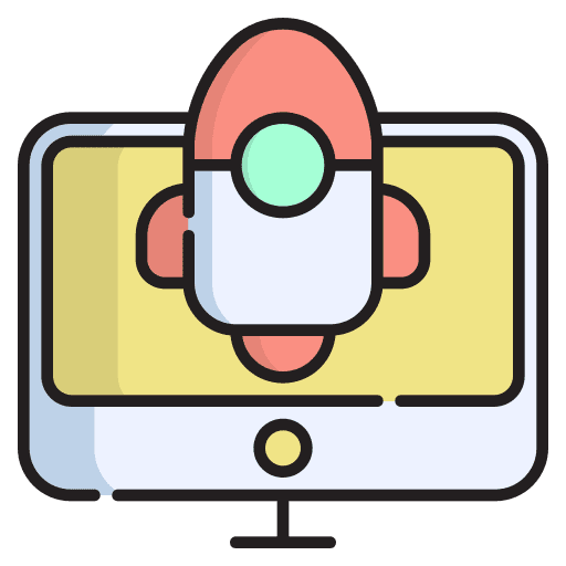 Startup idea innovation corporate icon