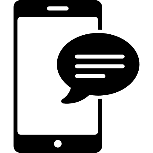 Chat electronics message technology icon Chat electronics message technology icon