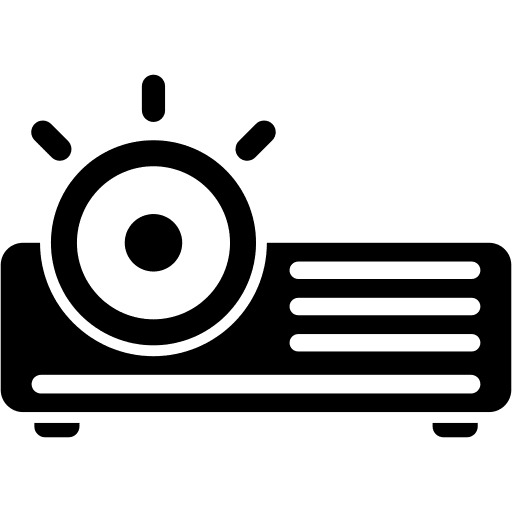 Projector electronics presentation projector icon Projector electronics presentation projector icon