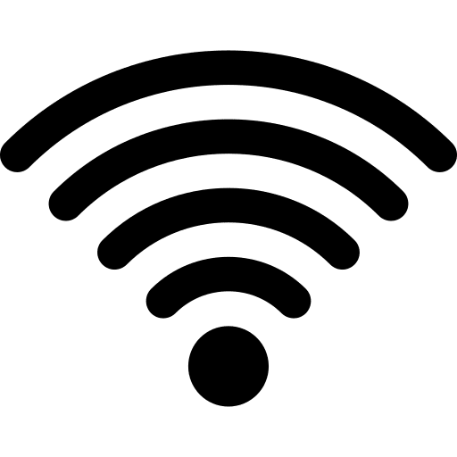 Wifi signal coverage technology wifi signal icon