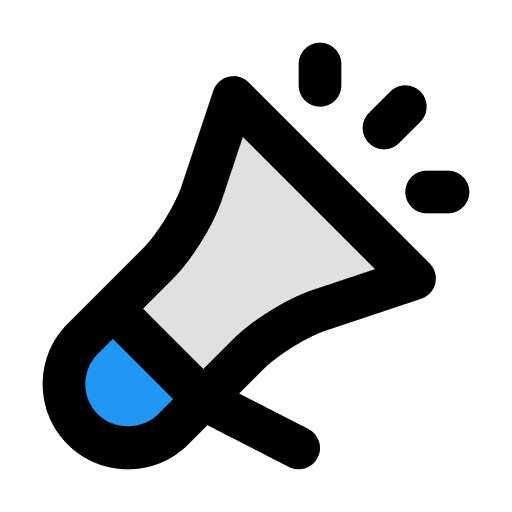 Bullhorn bullhorn announcement marketing icon Bullhorn bullhorn announcement marketing icon