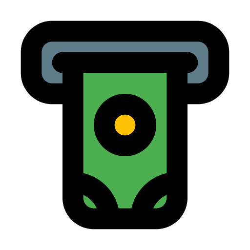 Payment point of service money payment method icon Payment point of service money payment method icon
