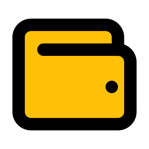 Wallet fashion payment wallet icon Wallet fashion payment wallet icon