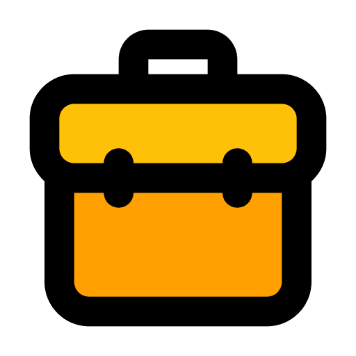 Briefcase job suitcase professional icon Briefcase job suitcase professional icon