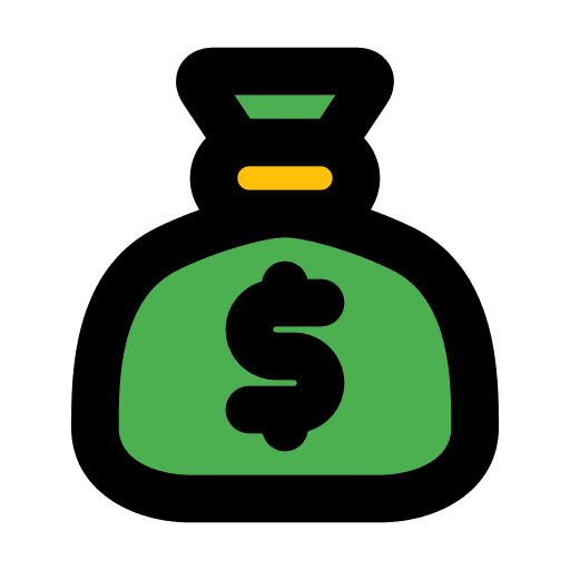 Money bag bank currency dollar icon Money bag bank currency dollar icon