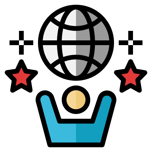 Delight fun enjoy quality of life icon Delight fun enjoy quality of life icon