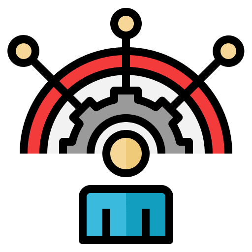 Network network gear communication icon Network network gear communication icon