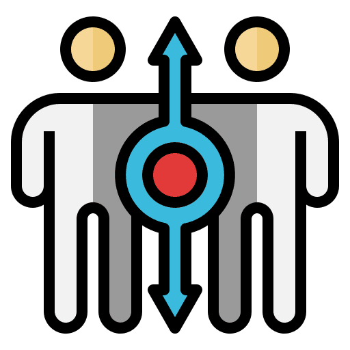 Professional development specialist team people icon Professional development specialist team people icon