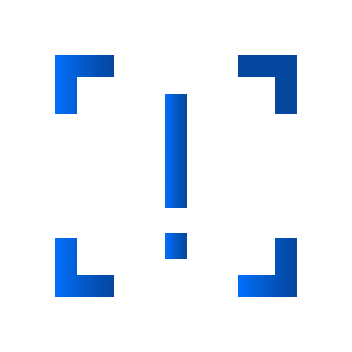 Warning digital ui user icon