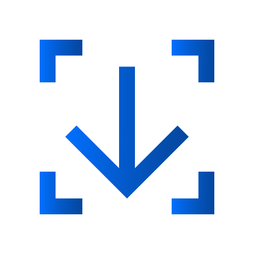 Downloading direction ui arrows icon