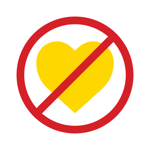 Restricted lover restricted love and romance icon