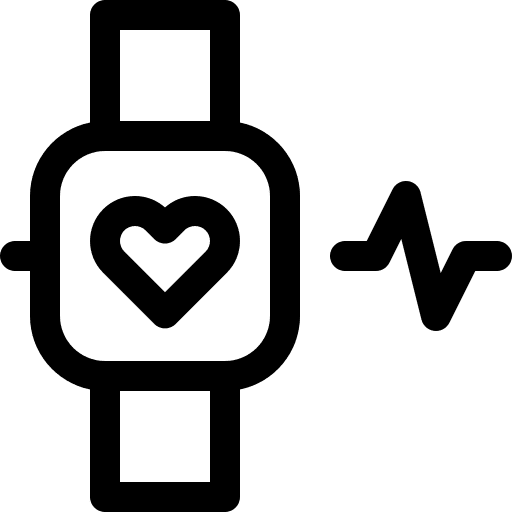 Smartwatch technology smartwatch wellness icon