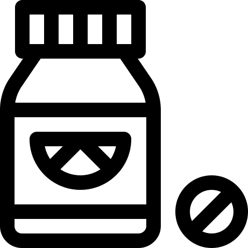 Vitamins drug pharmacy shield icon