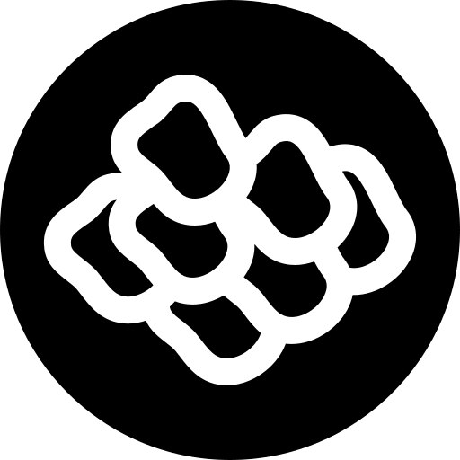 Pakora india hindu food and restaurant icon Pakora india hindu food and restaurant icon