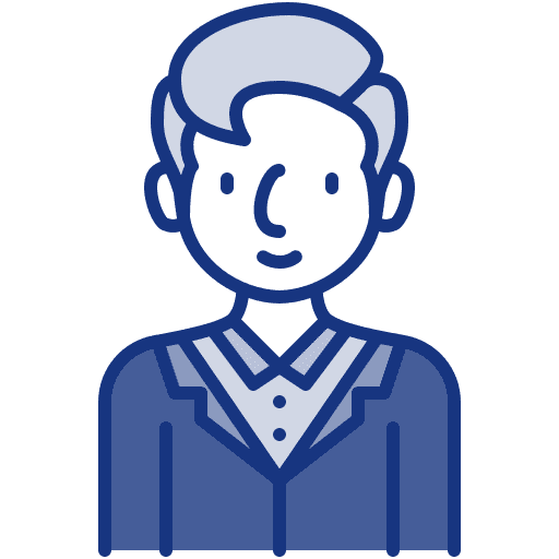 Man elder people avatar icon