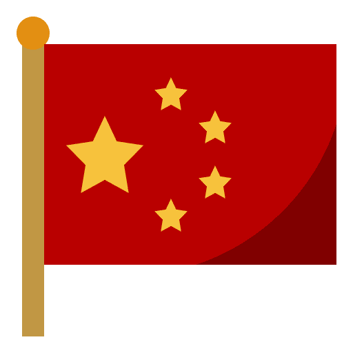 China nationality asian world icon