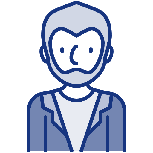 Man man person profile icon Man man person profile icon