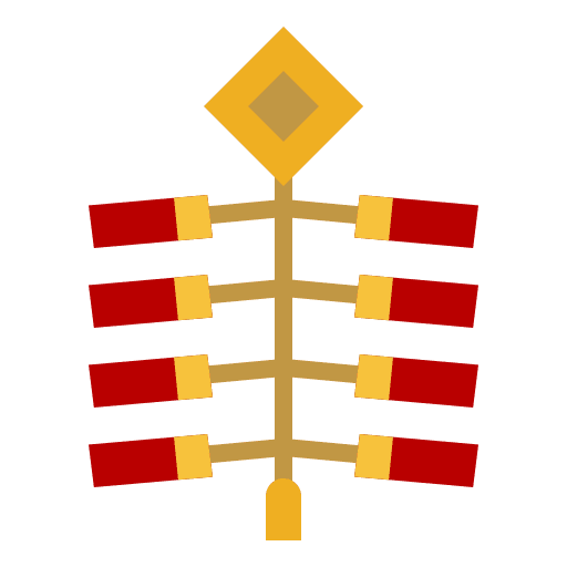 Firecracker celebration fireworks chinese new year icon Firecracker celebration fireworks chinese new year icon