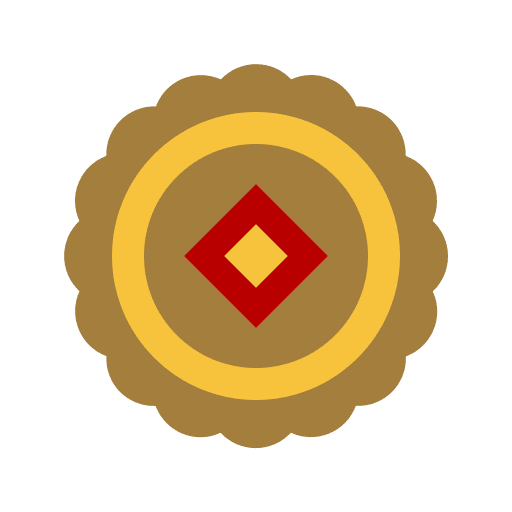 Moon cake sweet traditional moon cake icon Moon cake sweet traditional moon cake icon