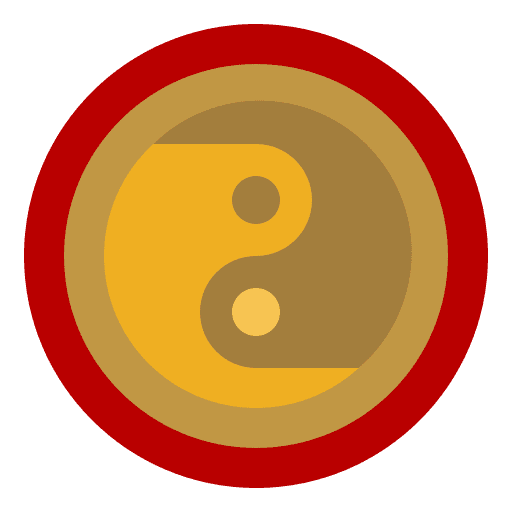 Yin yang chinese new year religion yin yang icon Yin yang chinese new year religion yin yang icon
