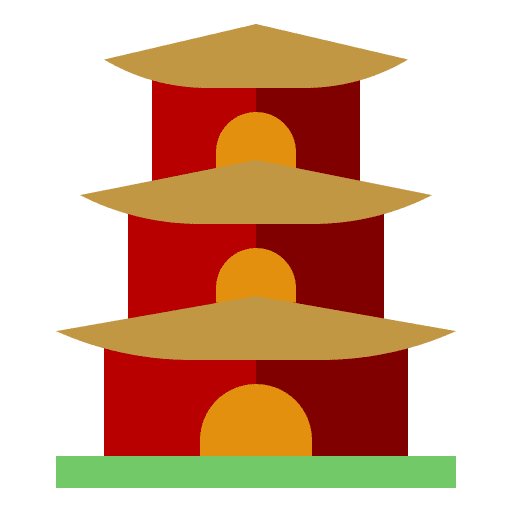 Chinese temple shrine faith cultures icon Chinese temple shrine faith cultures icon
