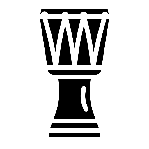 Djembe djembe drum music and multimedia icon Djembe djembe drum music and multimedia icon