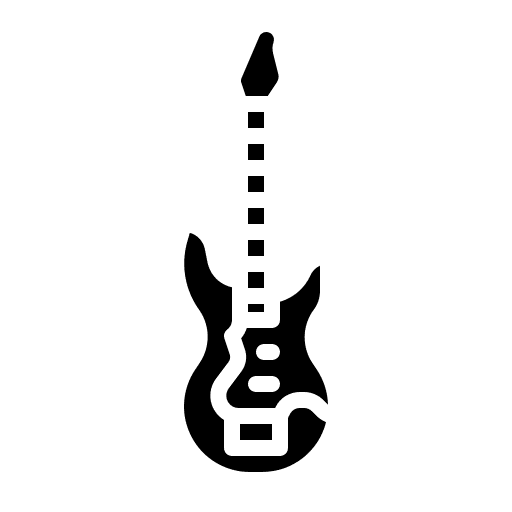 Electric guitar music musical instrument electric icon