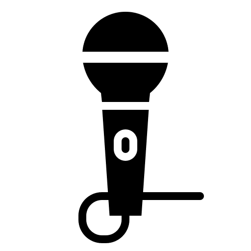 Microphone sing microphone singer icon