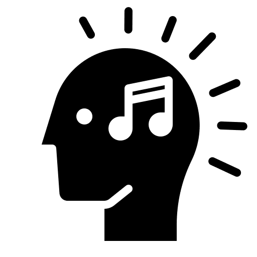 Music psychology music and multimedia emotional intelligence icon