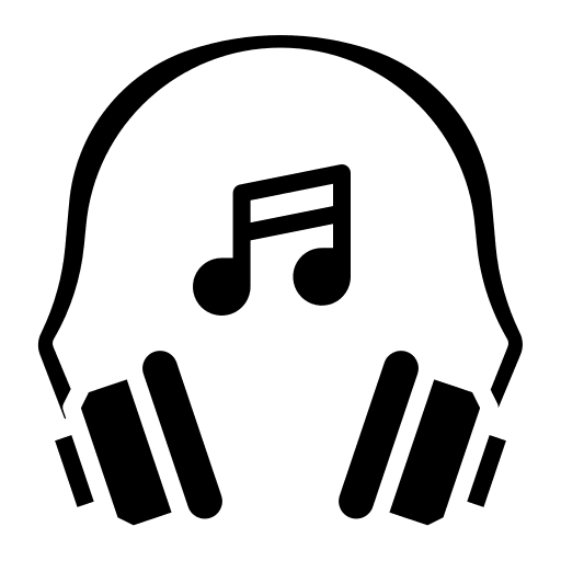 Headphone headphones earphones sound icon Headphone headphones earphones sound icon