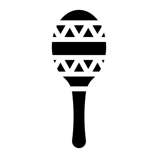 Maracas music maracas music and multimedia icon Maracas music maracas music and multimedia icon