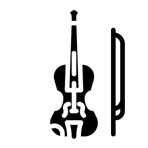 Violin violin music and multimedia string instrument icon Violin violin music and multimedia string instrument icon