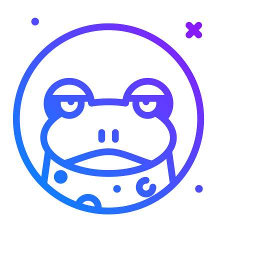 Frog frog amphibian wildlife icon