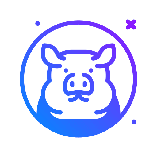 Pig wildlife pig animals icon
