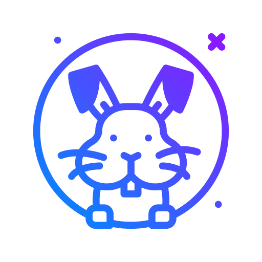 Rabbit bunny pet mammal icon