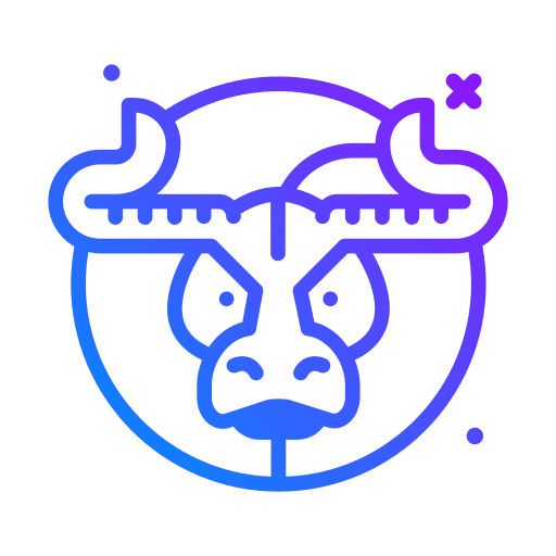 Bull animal kingdom mammal animals icon