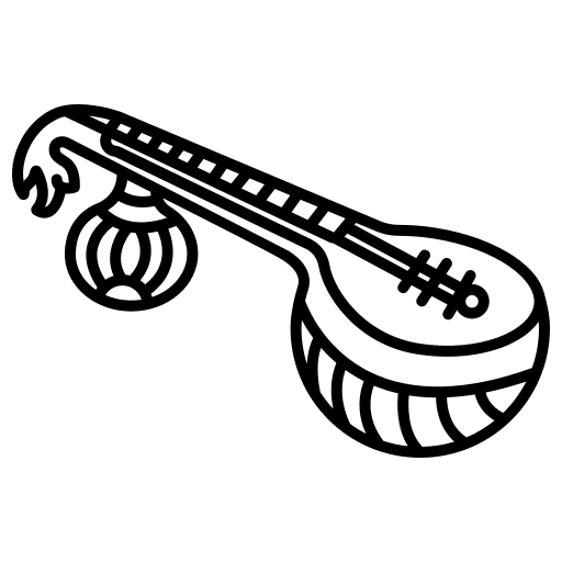Veena musical instrument cultures orchestra icon