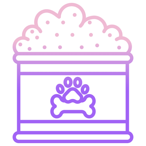 Canned food dog tinned food tin can icon