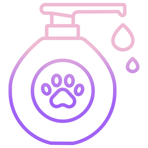 Pet shampoo pet grooming animals pet shampoo icon