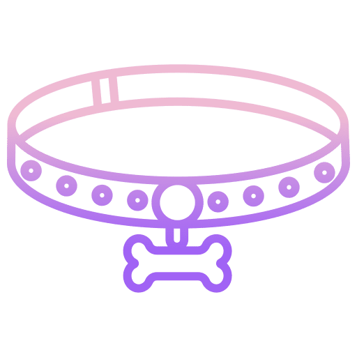 Collar leash dog collar icon Collar leash dog collar icon