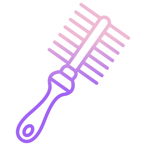 Comb beauty hair salon grooming icon Comb beauty hair salon grooming icon