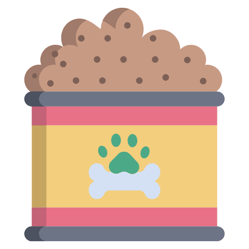 Canned food pet tinned food tin can icon