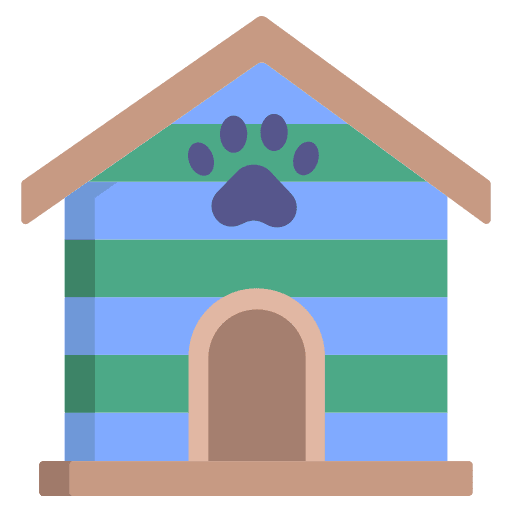 Dog house domestic kennel pet icon Dog house domestic kennel pet icon