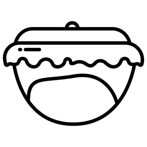 Dough cooking food and restaurant fermentation icon