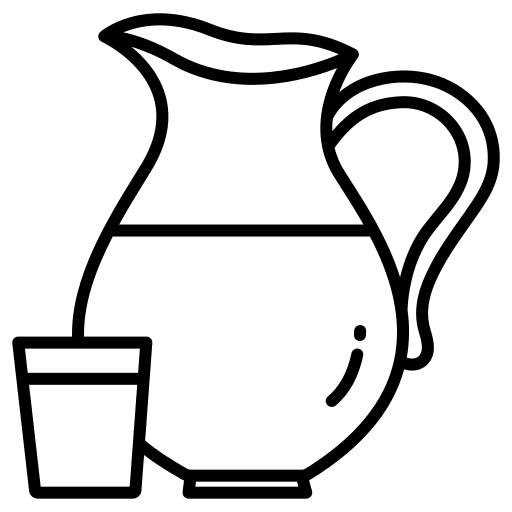 Milk glass drink milk icon