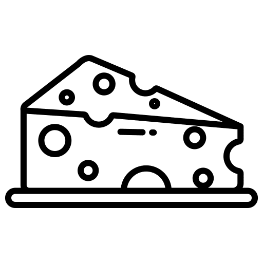 Cheese cheese dairy food and restaurant icon