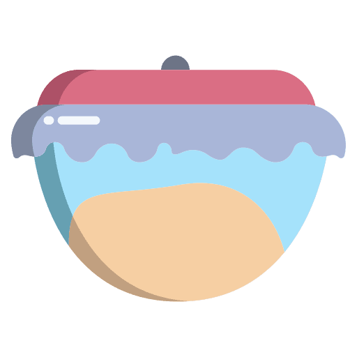 Dough cooking fermentation dough icon